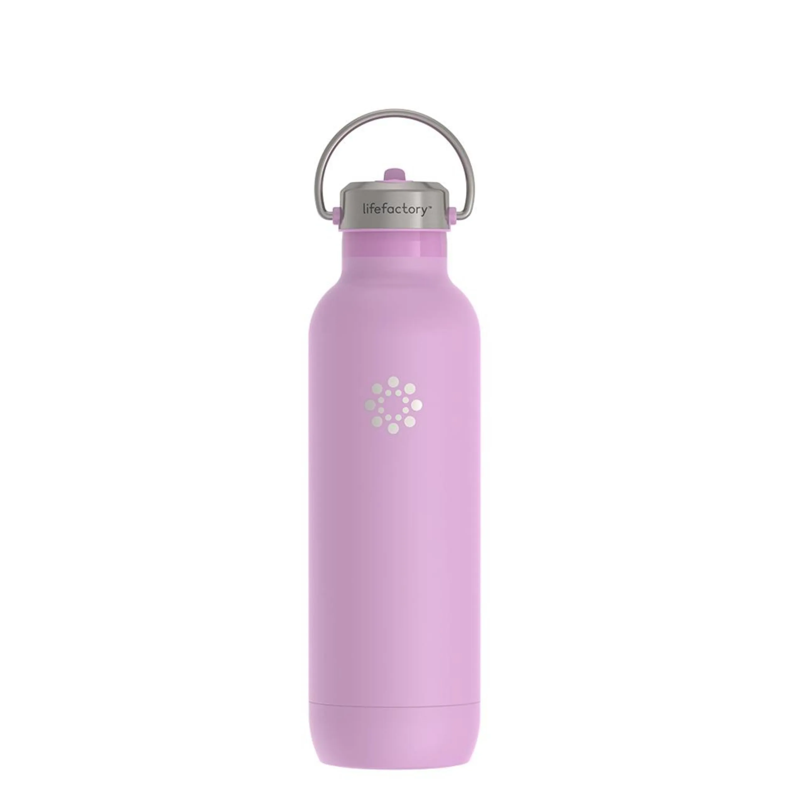 24oz Stainless Steel Water Bottle Straw Cap