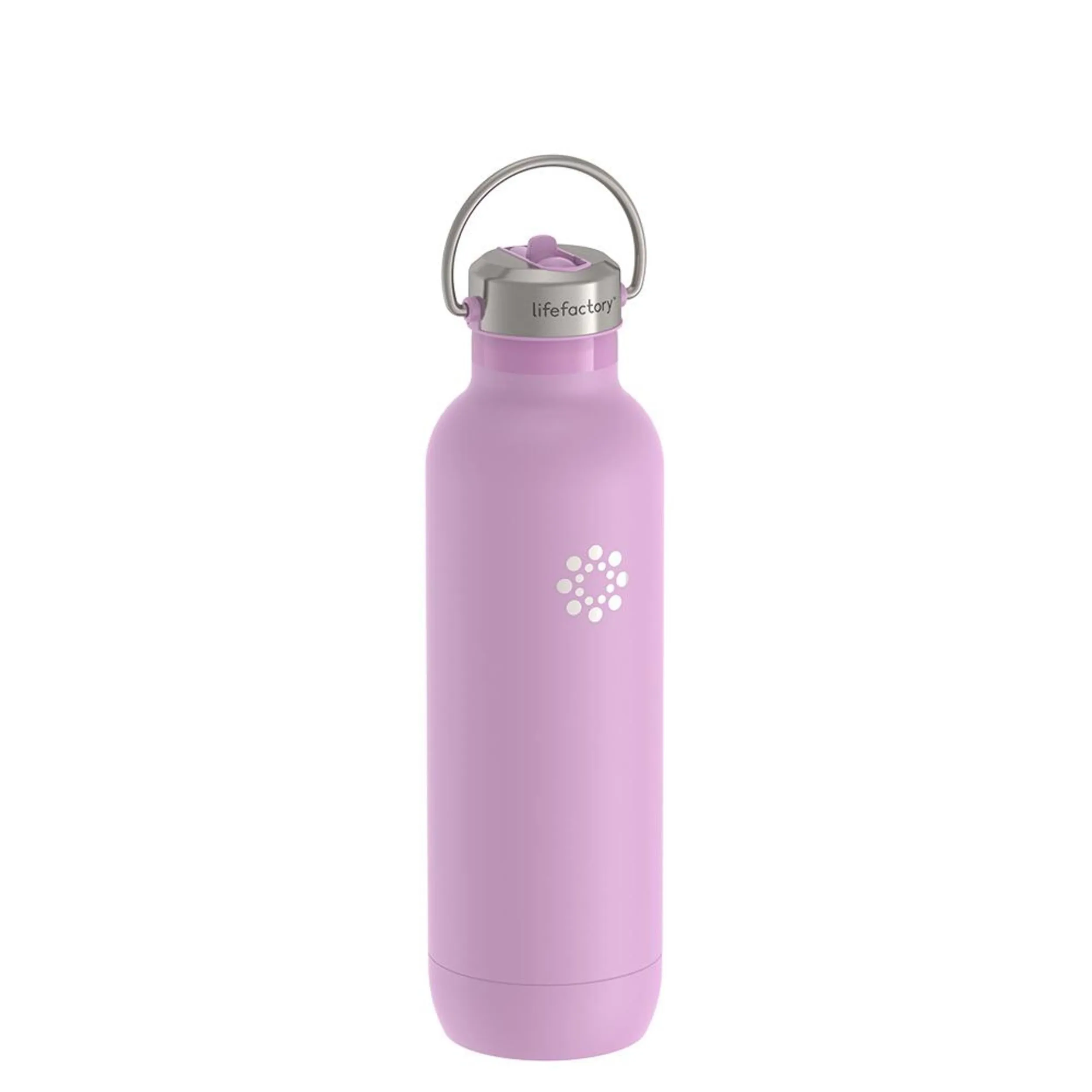 24oz Stainless Steel Water Bottle Straw Cap