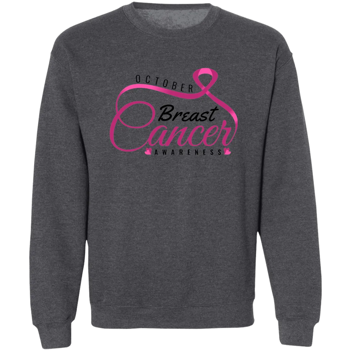 A Ribbon Unisex Crewneck Pullover Sweatshirt