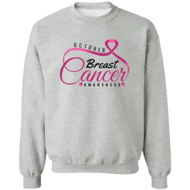 A Ribbon Unisex Crewneck Pullover Sweatshirt