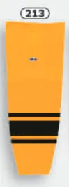 Athletic Knit (AK) HS2100-213 Gold/Black Mesh Ice Hockey Socks