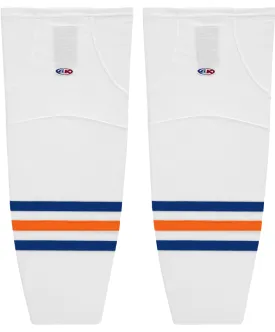 Athletic Knit (AK) HS2100-321 Kamloops Blazers White Mesh Ice Hockey Socks