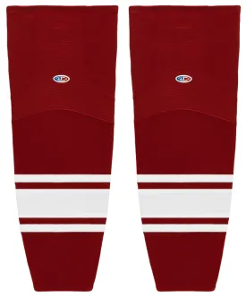 Athletic Knit (AK) HS2100-362 New Phoenix Coyotes AV Red Mesh Ice Hockey Socks