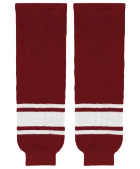 Athletic Knit (AK) HS630-362 Arizona Coyotes Red Knit Ice Hockey Socks