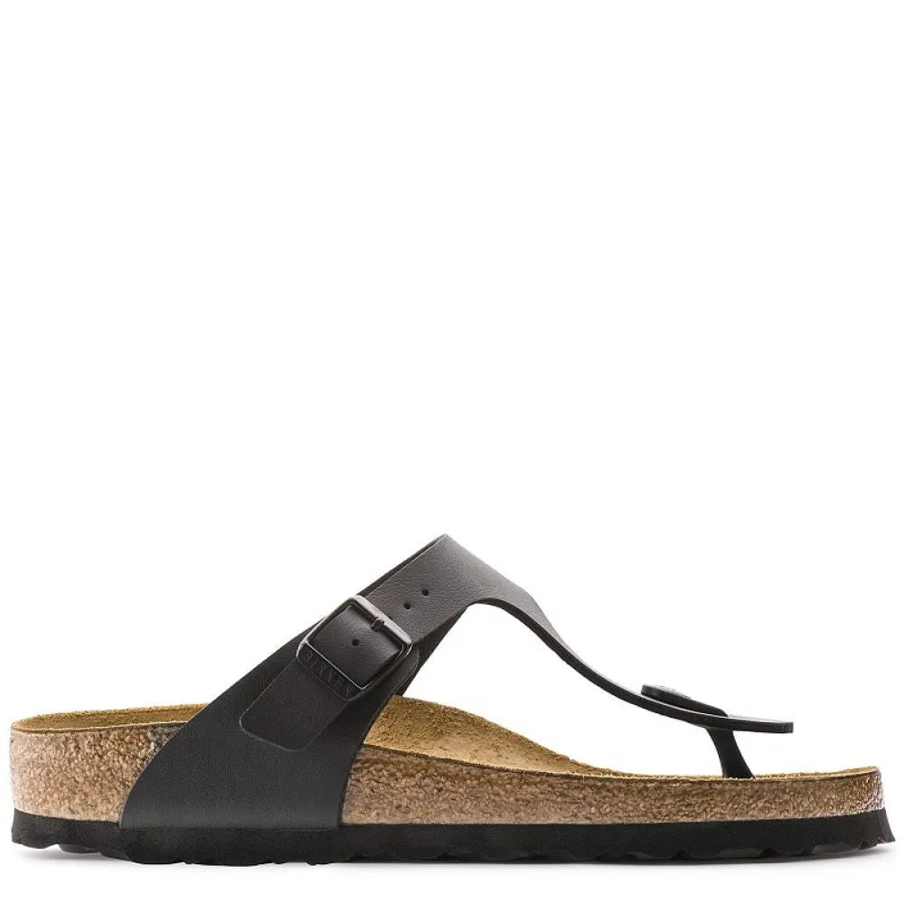 Birkenstock Women's Gizeh Birko-Flor in Black