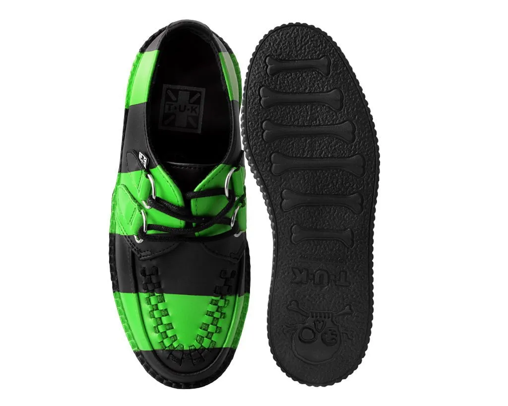 Black & Green Striped Viva Mondo Creeper