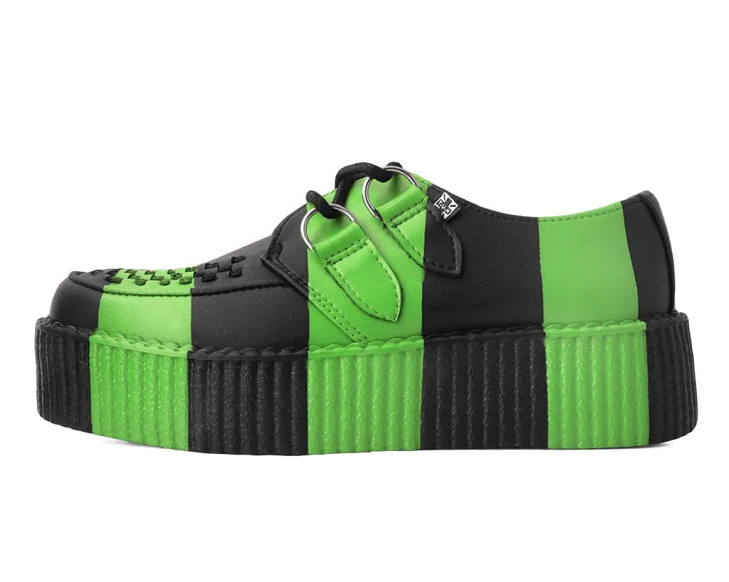 Black & Green Striped Viva Mondo Creeper