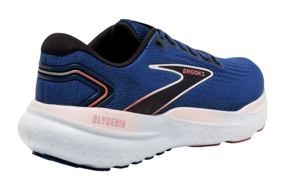 Brooks Glycerin 21 D Blue/Icy Pink/Rose Womens