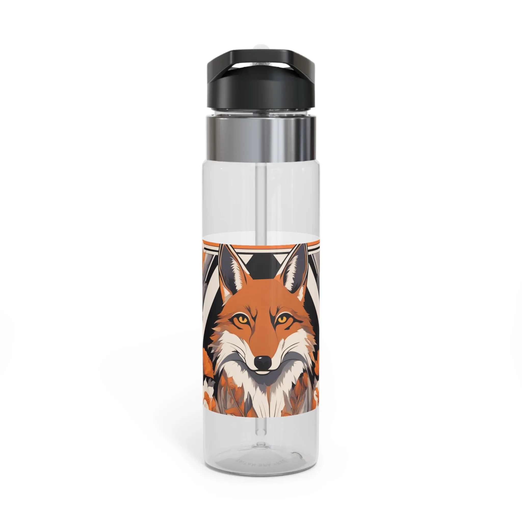 Brown Urban Coyote, 20oz Sport Water Bottle, BPA-Free, Tritan™ plastic