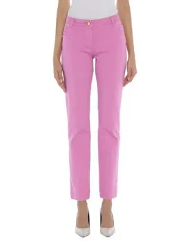 Cavalli Class Women Casual trouser Pink 10 UK