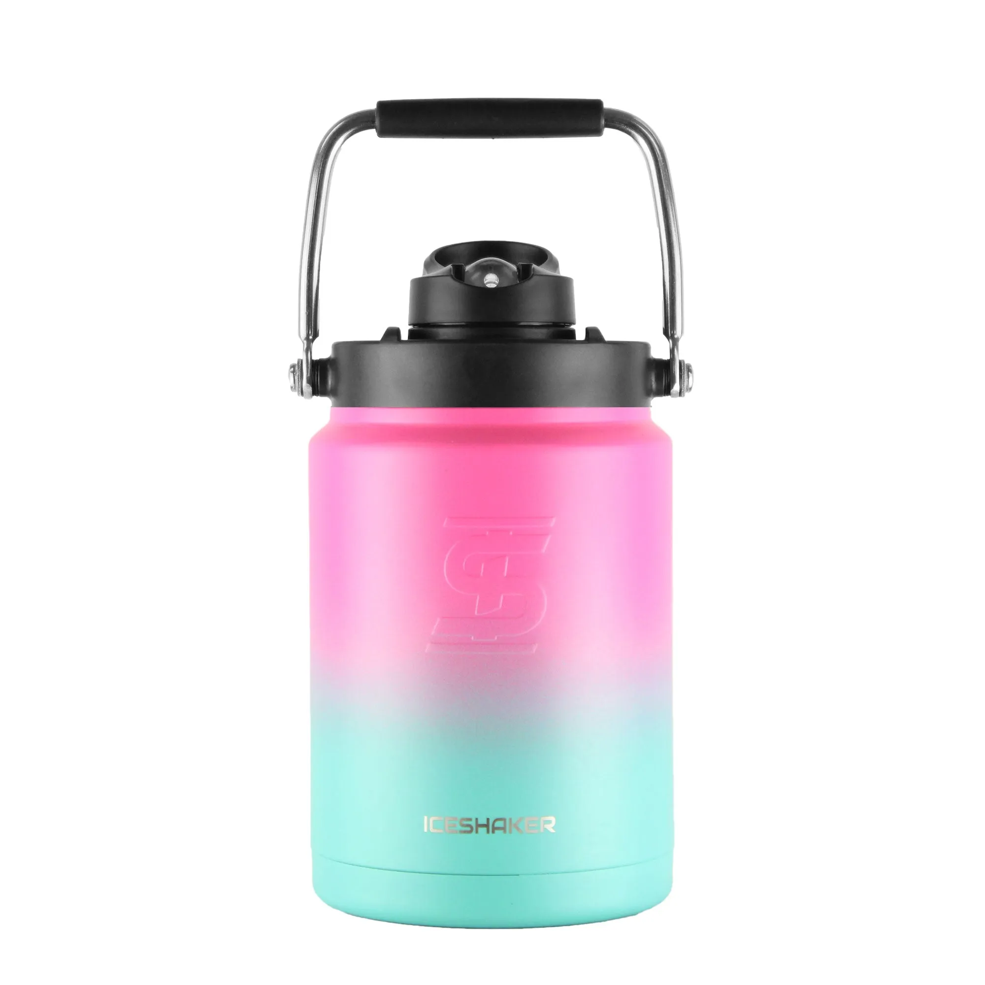 FIT2SERVE As Much Rest As Possible Half Gallon Jug - Mint Pink Ombre