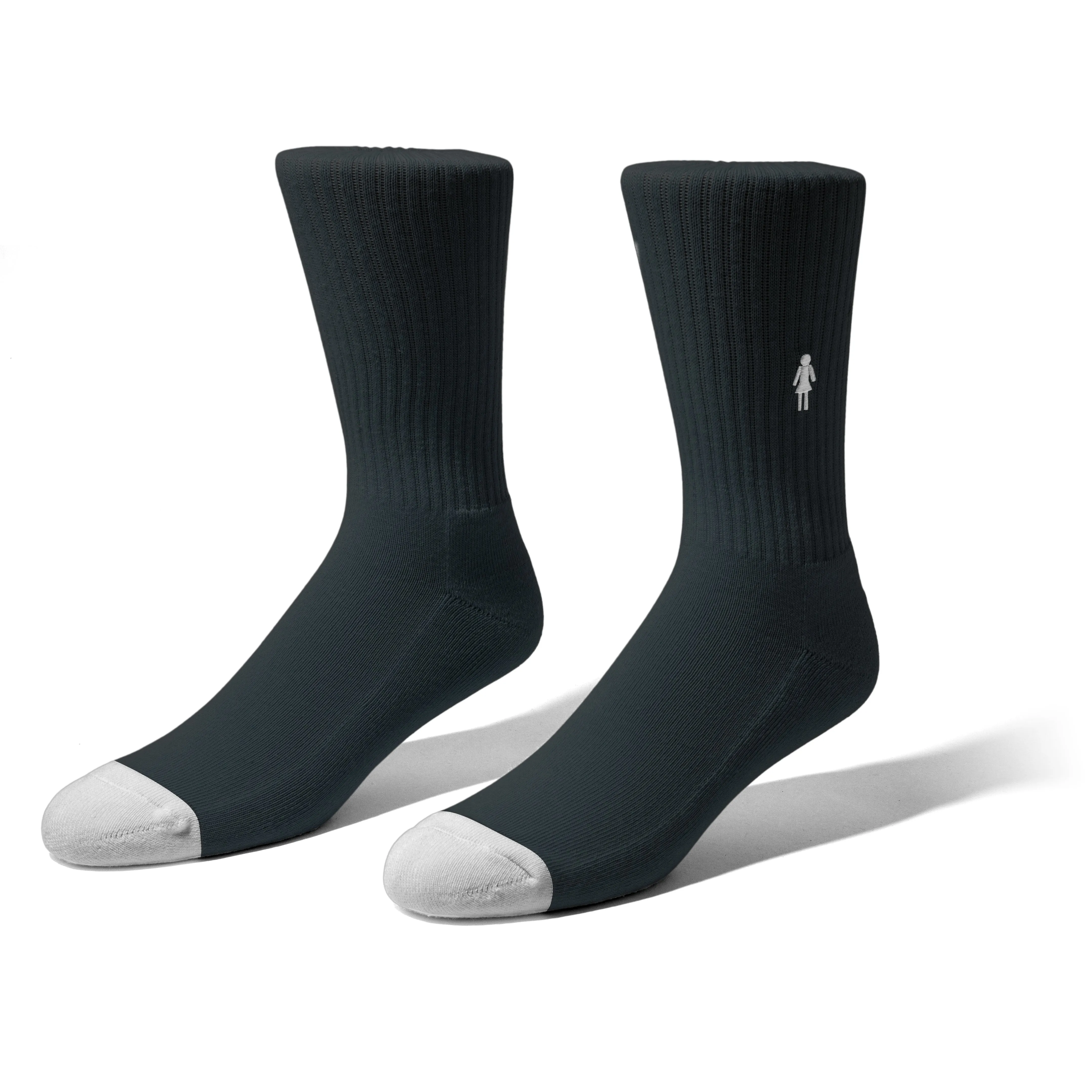 Girl OG Socks W41 Black