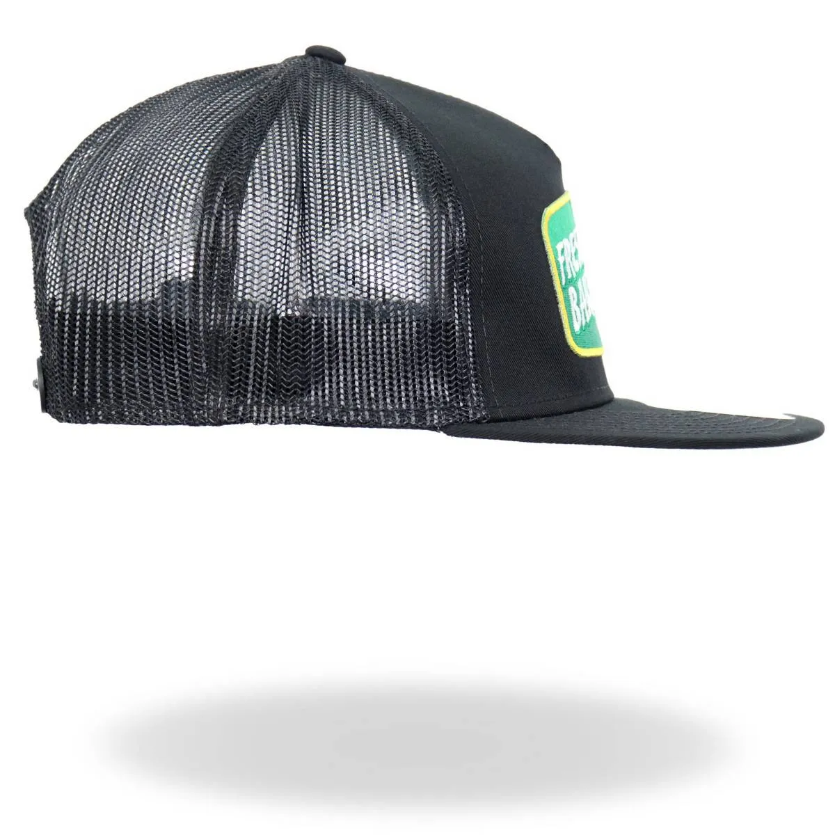 Hot Leathers Black Freshly Baked Flat Brim Snap Back Hat GSH2035