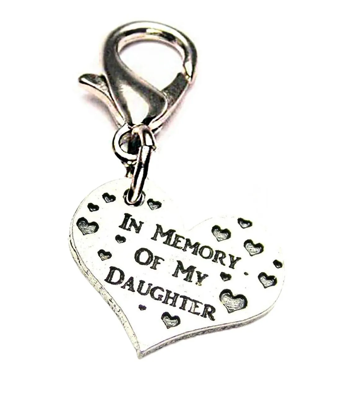 In Memory Of My Daughter Zipper Pull