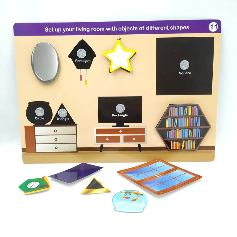 Kids Activity Box | 30 Sheets | Age 2  | Learning and Educational Toy