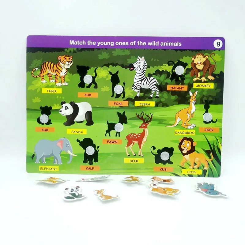 Kids Activity Box | 30 Sheets | Age 2  | Learning and Educational Toy