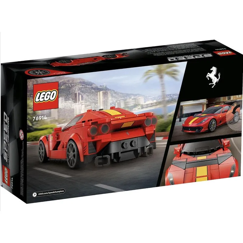 Lego Speed Champions Ferrari Competizione Building & Construction Toy Set (261 Pieces)