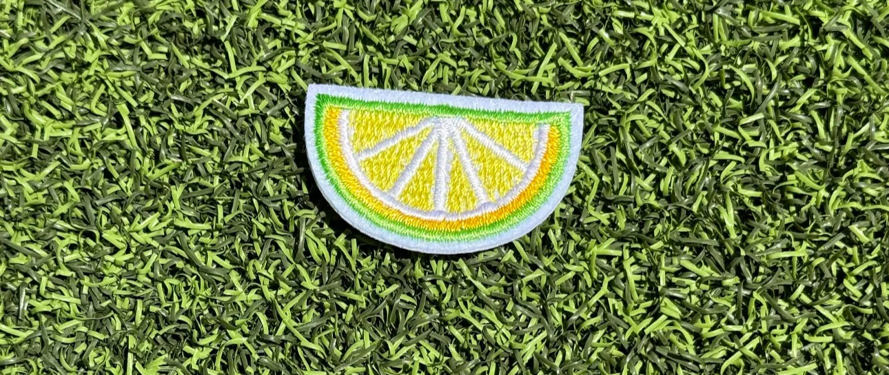 Lemon Iron On Patches