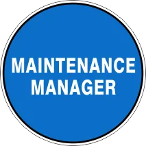 MAINTENANCE MANAGER