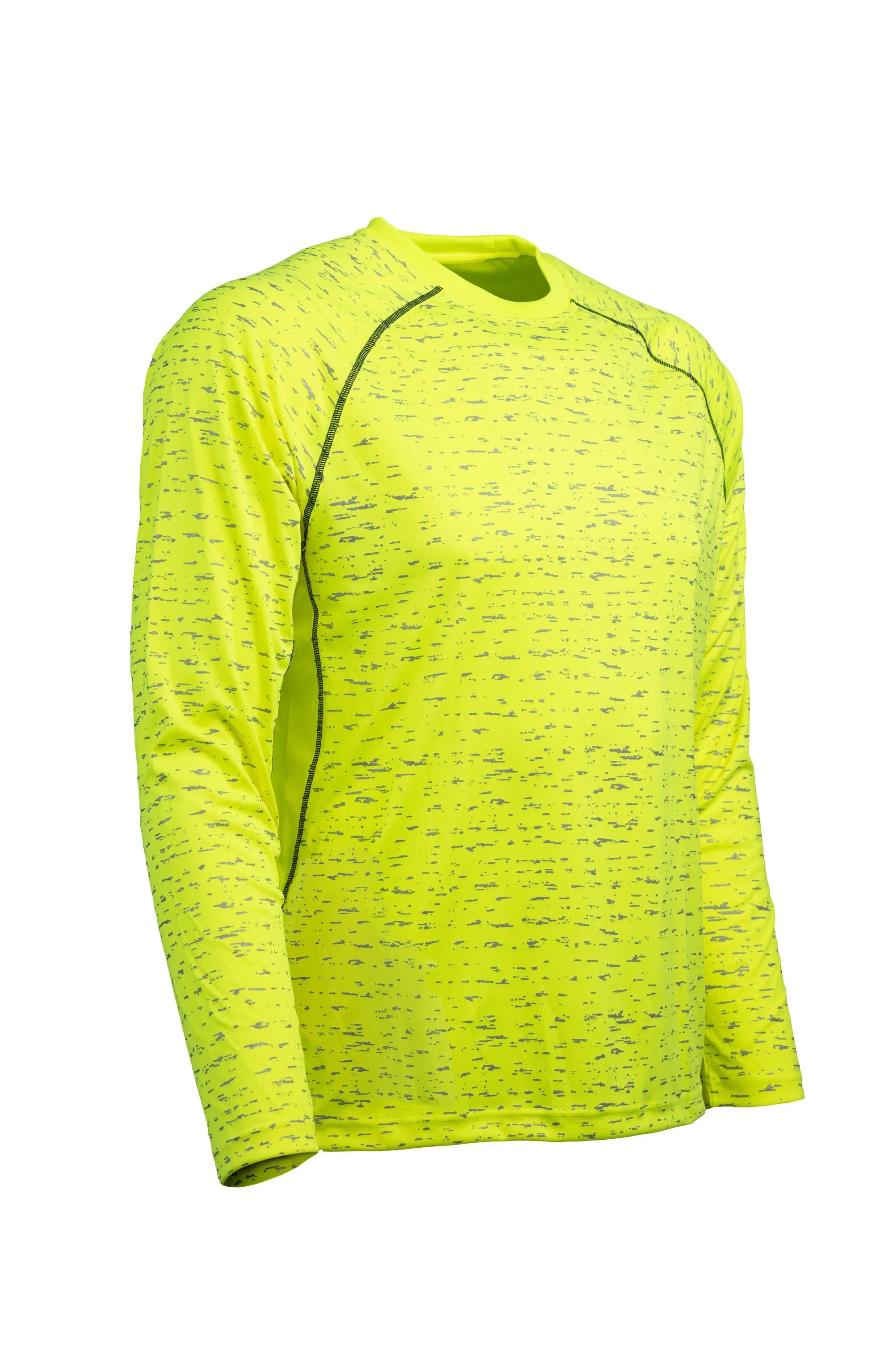 Men’s Lime Long Sleeve WildSpark™ Athletic Shirt