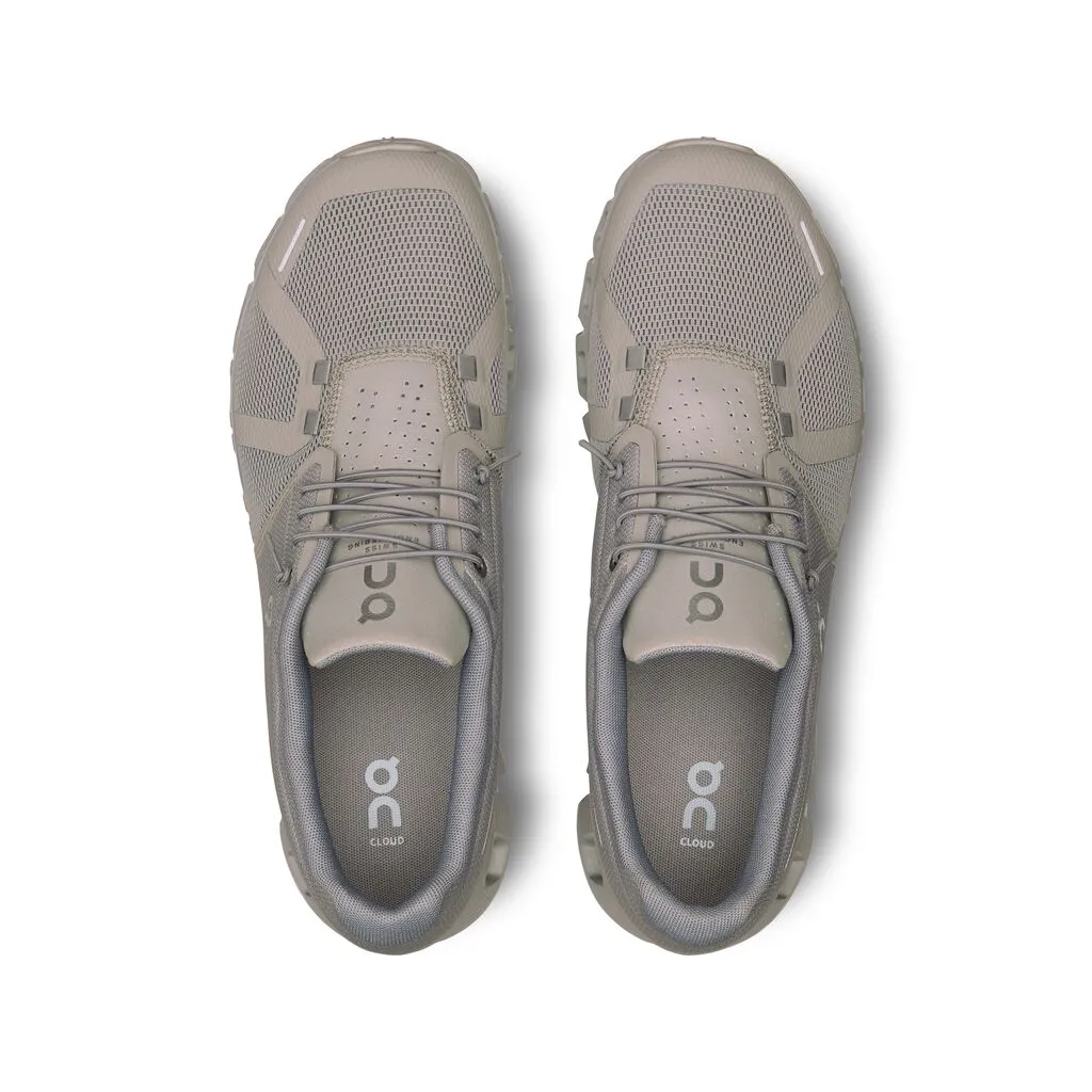 Men's On Cloud 5 Running Shoe in Fog | Alloy