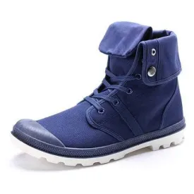 New Fashion Men Casual High Top Canvas Shoes Outdoor Lace-up Sport Sneakers Shoes