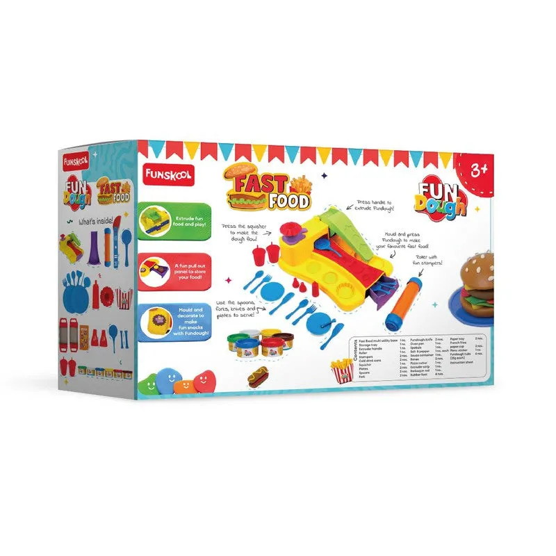 Original Funskool Fundoh Fast Food Playset