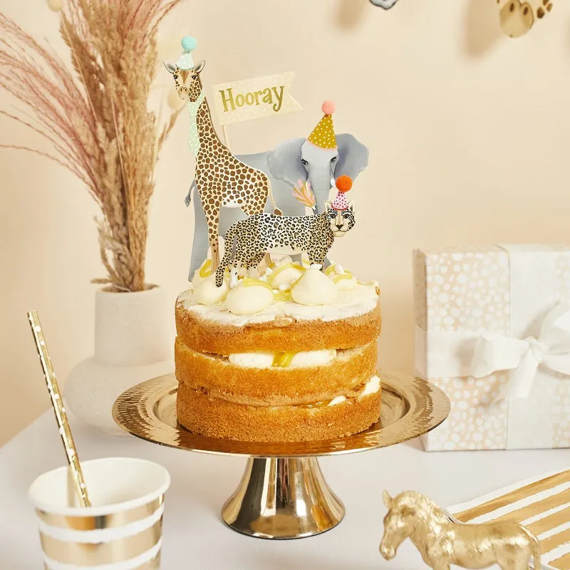 Party Animals Cake Toppers