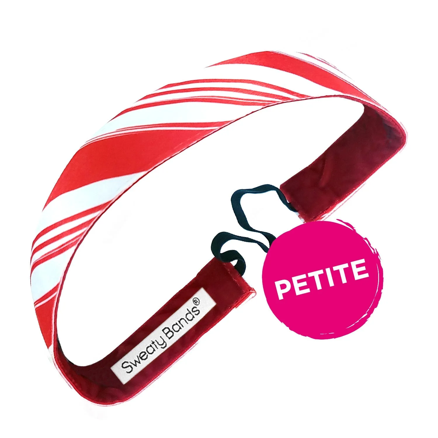 Petite | Holiday | Peppermint Swirl | Red, White | 1 Inch