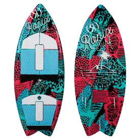 Ronix 2024 Super Sonic Space Odyssey - Girl's Fish - Coral / Mint / Black - 3'9