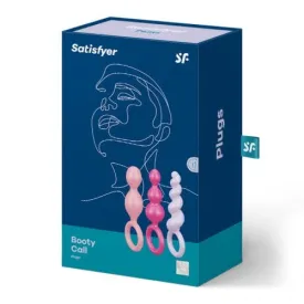 Satisfyer Booty Call Colored Plugs