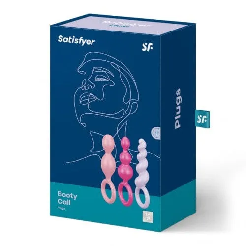 Satisfyer Booty Call Colored Plugs