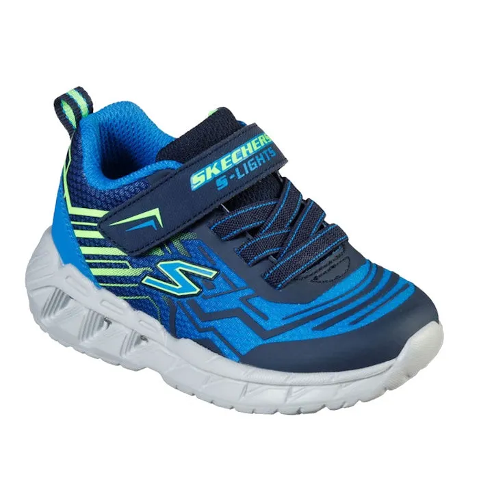 Skechers Toddler Magna Lights Up Bozler - Blue