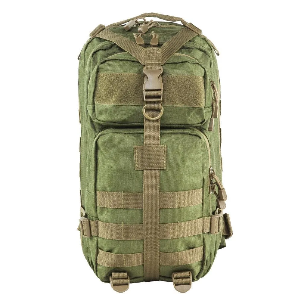 Small Backpack Tan with Urban Gray Trim