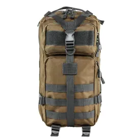 Small Backpack Tan with Urban Gray Trim