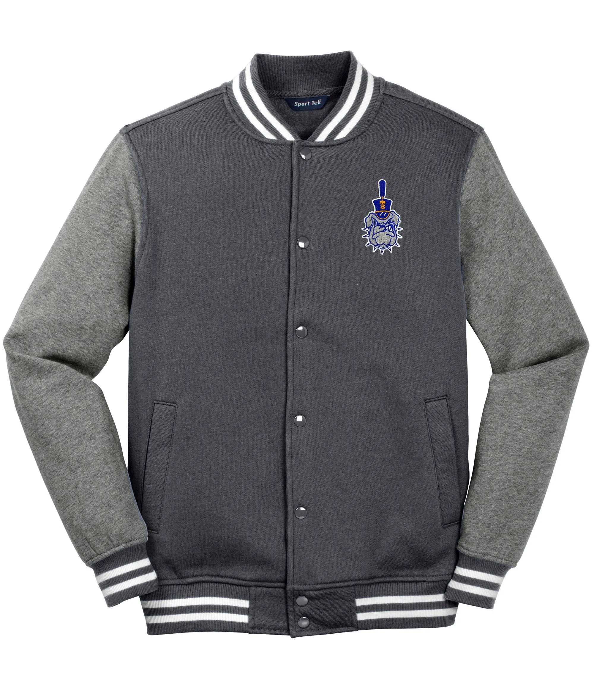 Spike Fleece Letterman Jacket