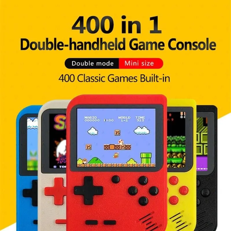 SUP Mini Game Box | with Remote Controller & 400 Retro Games