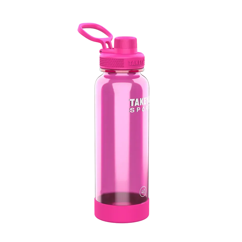 Takeya 40oz Tritan Sport Water Bottle With Spout Lid