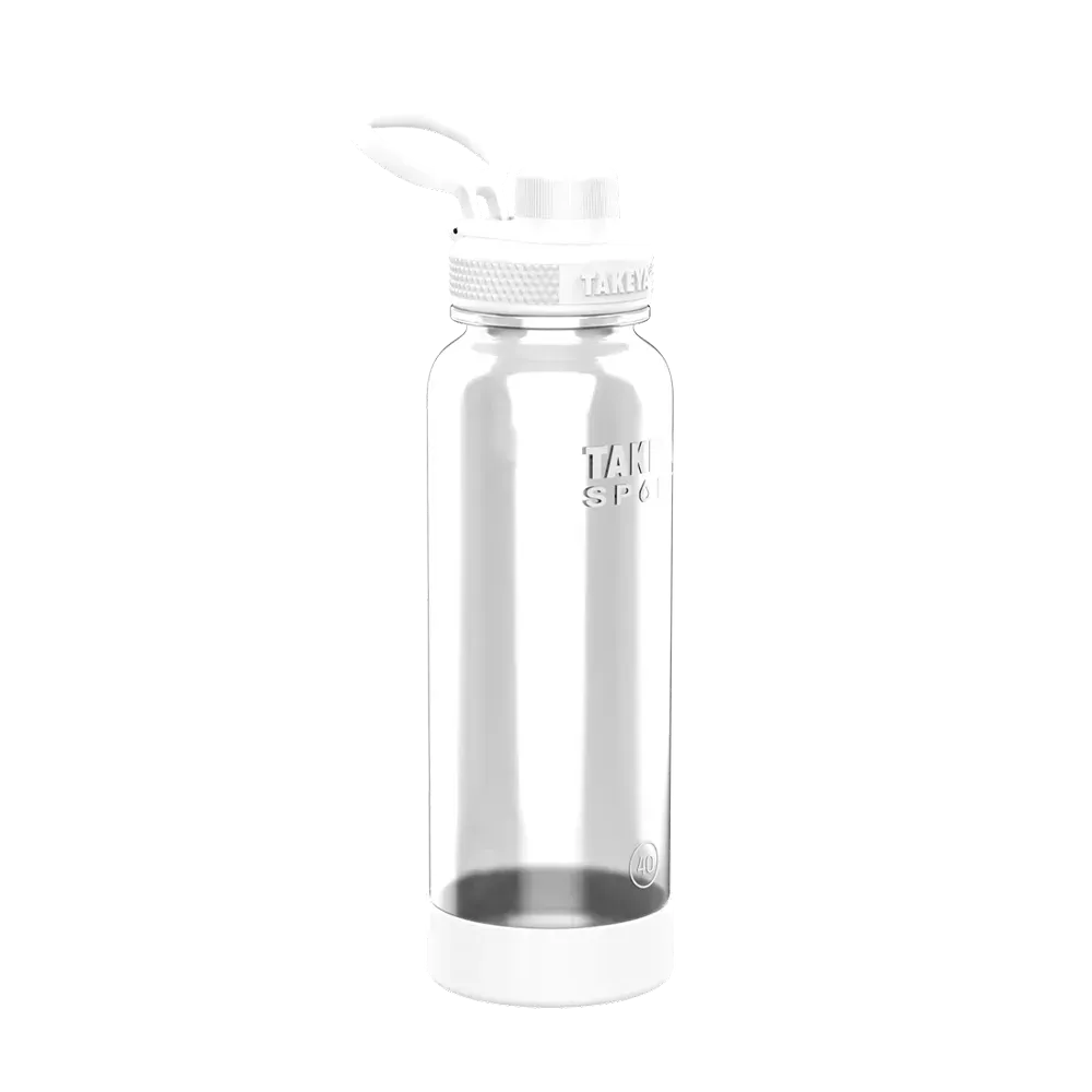 Takeya 40oz Tritan Sport Water Bottle With Spout Lid