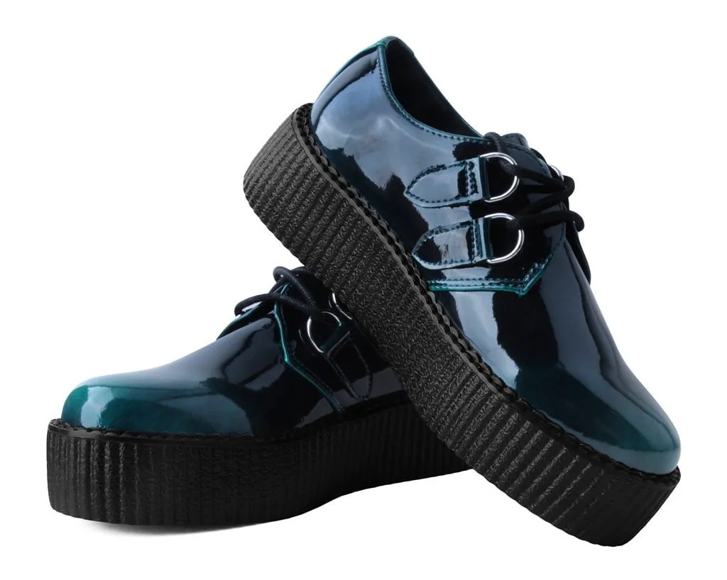 Teal Gradient D-Ring Mondo Creeper