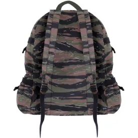 Tiger Stripe Camouflage - Vintage Military Style Jumbo Backpack