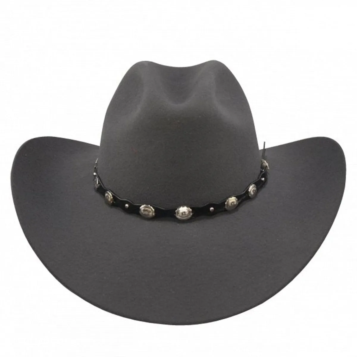 Tombstone 20X Cowboy Felt Hat Low Crown Granite Gray TOM-4209