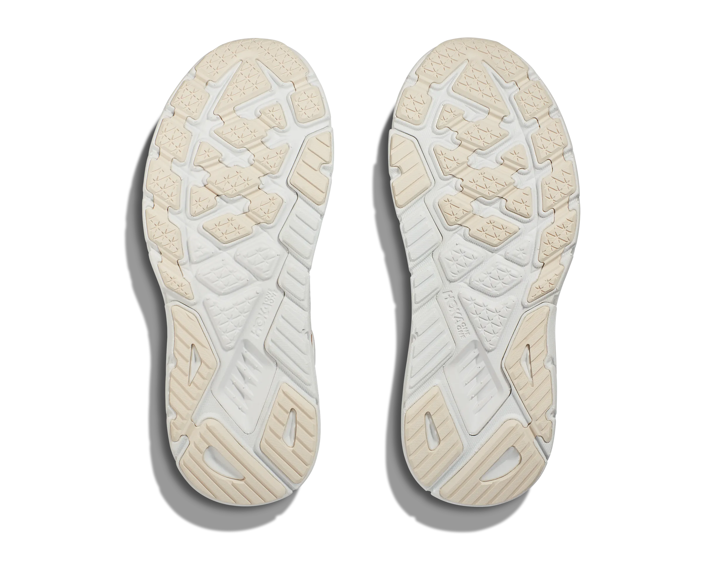 Women's HOKA Arahi 7 Running Shoe in Blanc De Blanc / Rose Gold