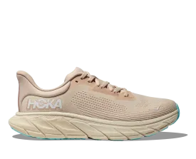 Women's HOKA Arahi 7 Running Shoe in Vanilla / Cream