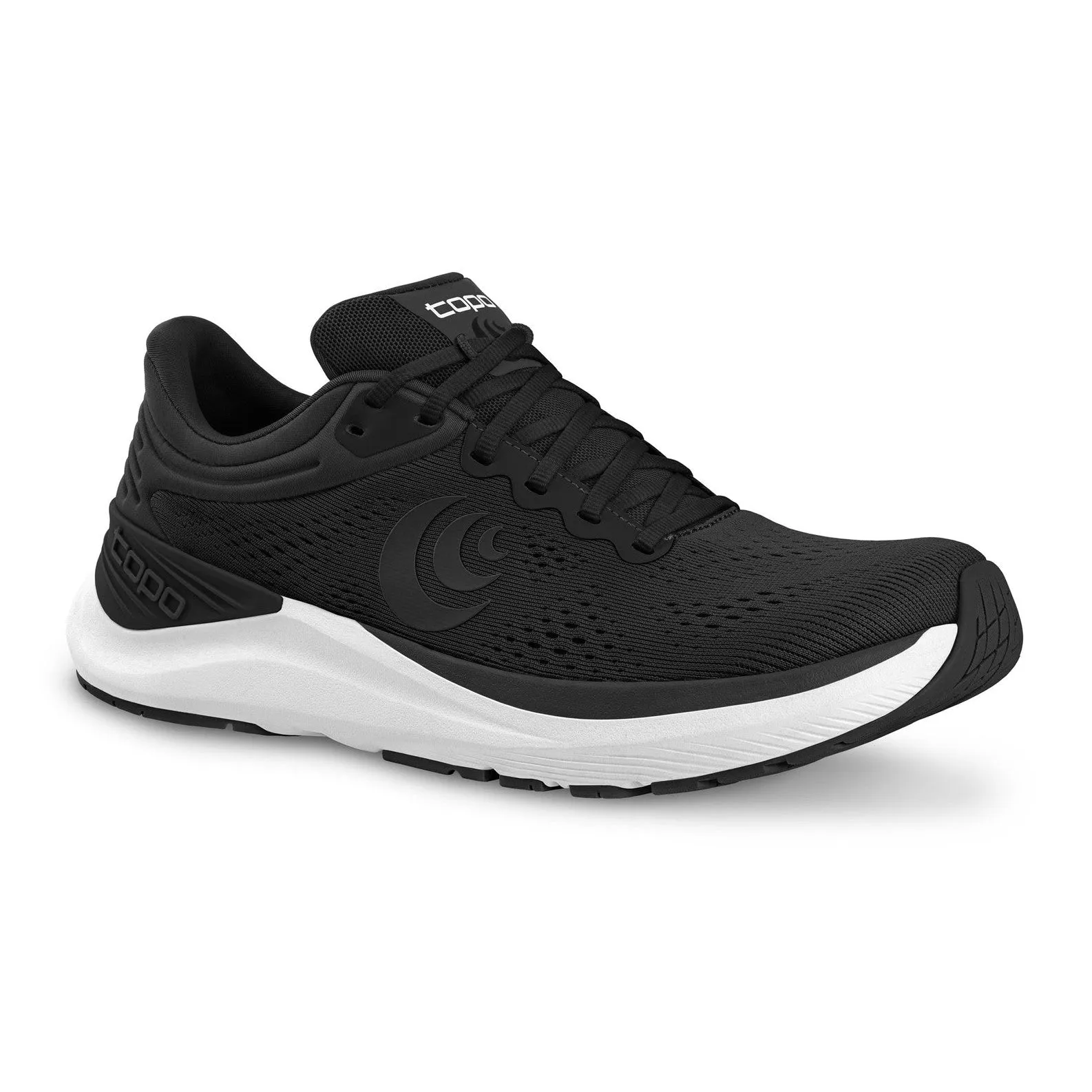 Women's Topo Athletic Ultrafly 5 Running Shoe in Black White