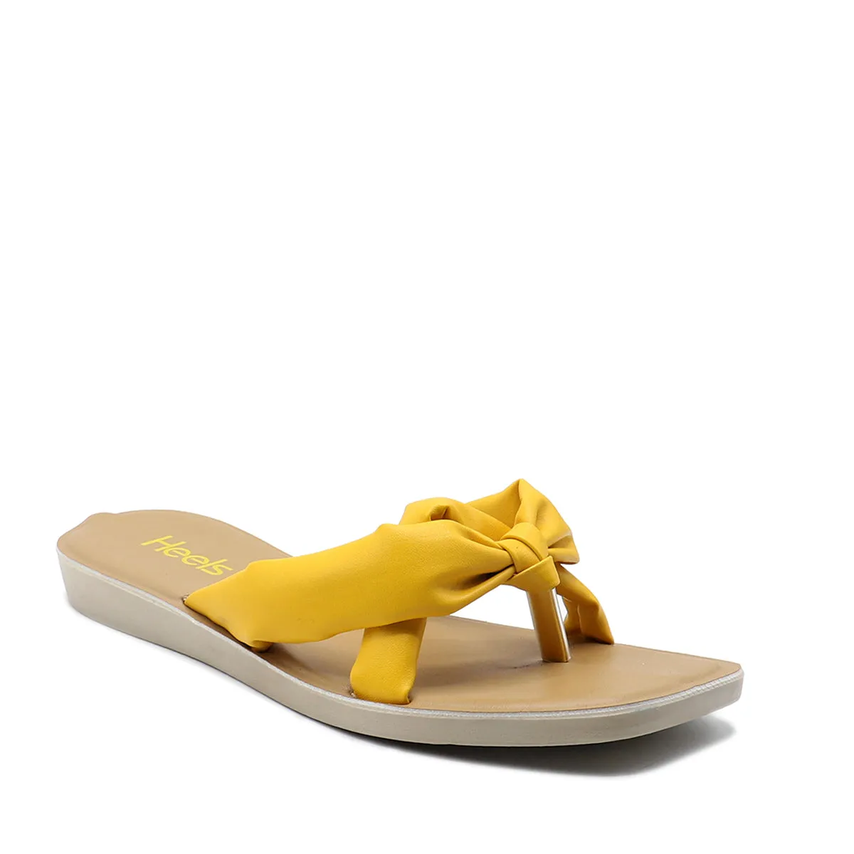 Yellow Casual Chappal L00002015