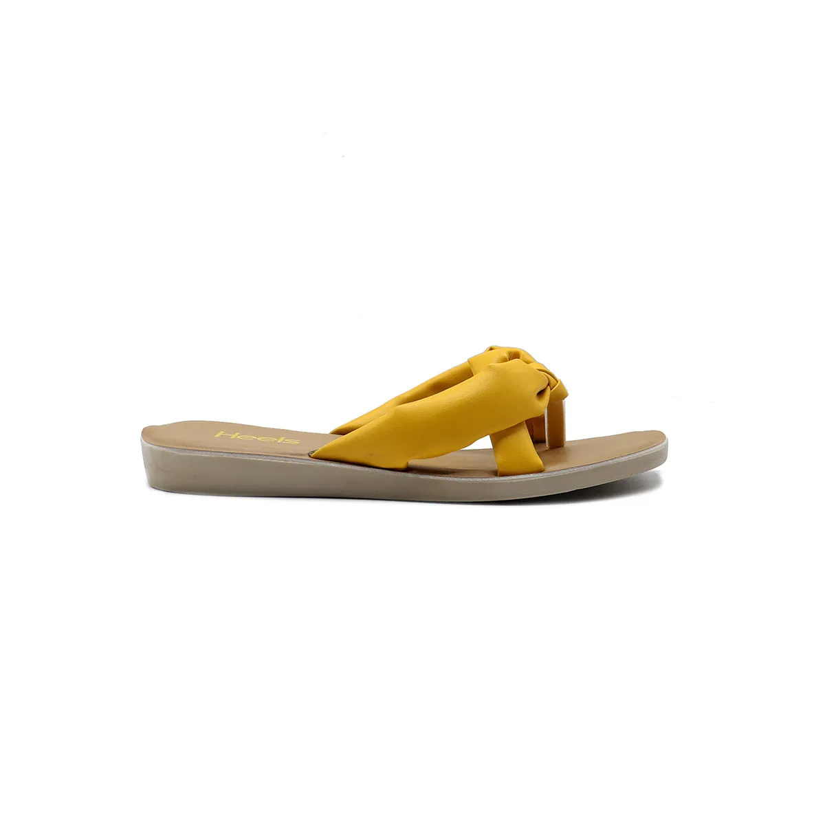 Yellow Casual Chappal L00002015