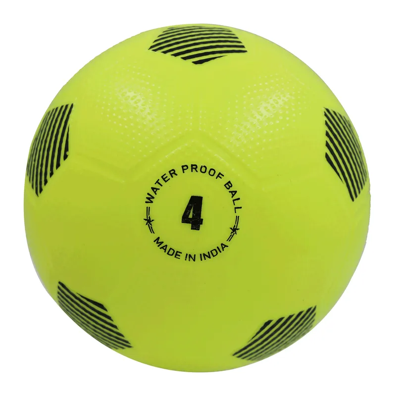 Yellow Soft PVC Football (Size-4)