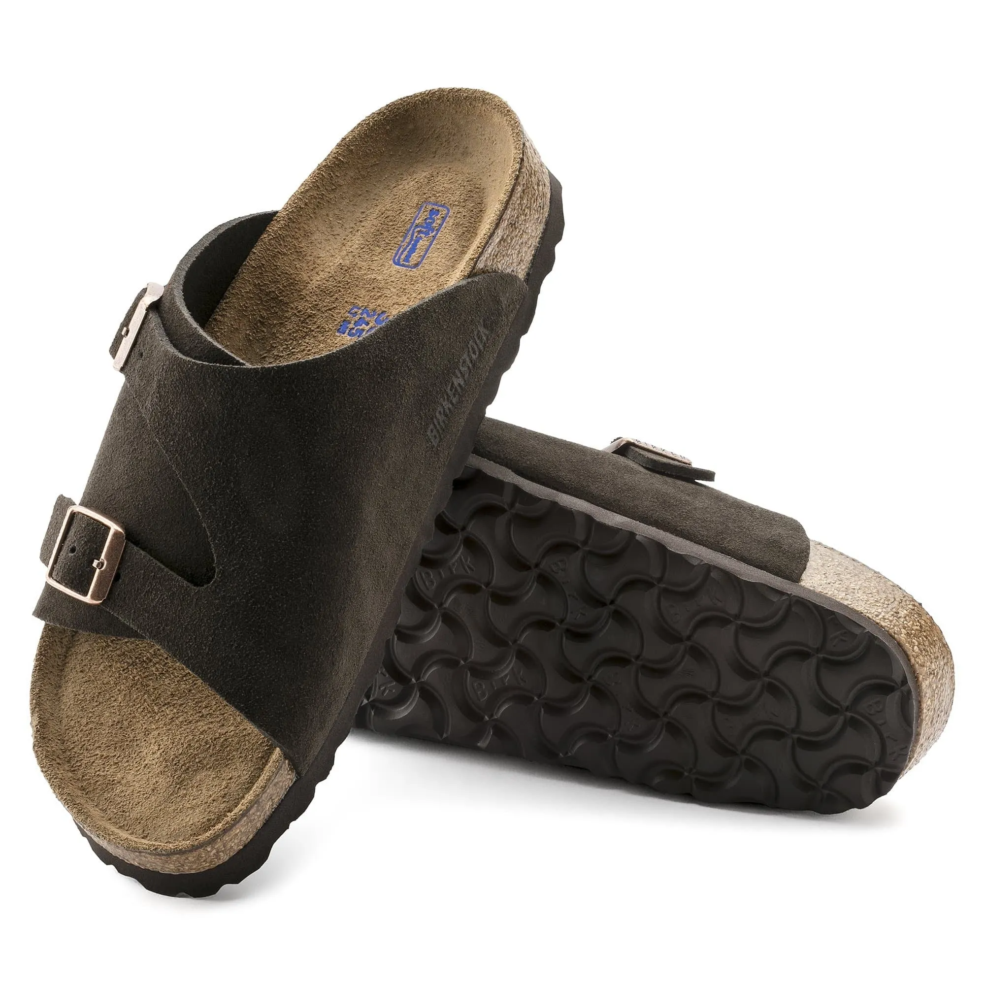 Zurich Soft Footbed Suede Leather